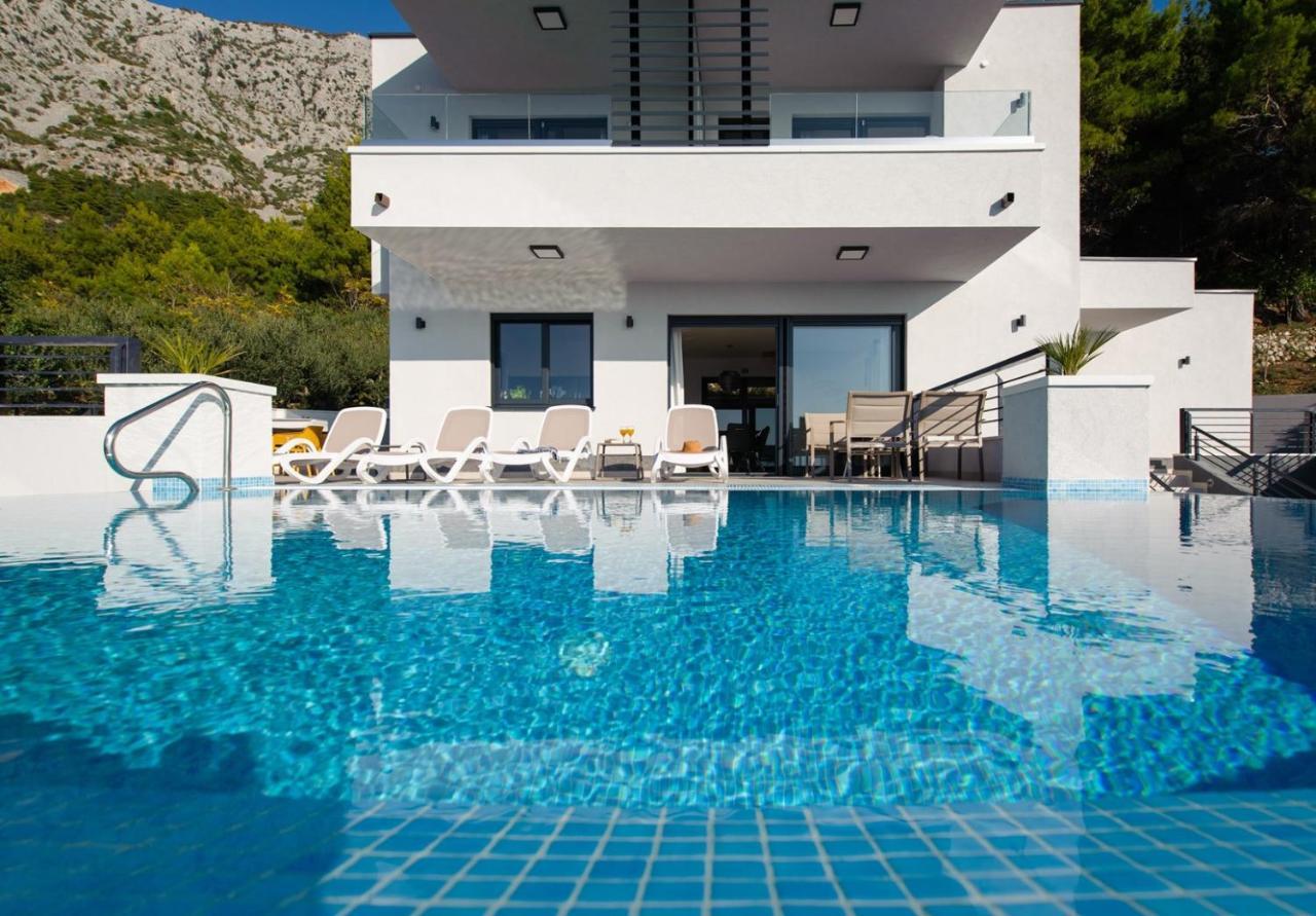 Villa Leona A Luxury Villa Near Makarska, Heated Pool Živogošće Cameră foto